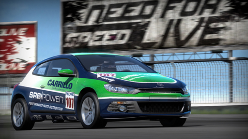 Need for Speed: Shift - Автомобиль дня: Volkswagen Scirocco! (Специально для Gamer.ru)